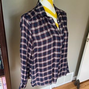 Ann Taylor Loft Plaid Shirt